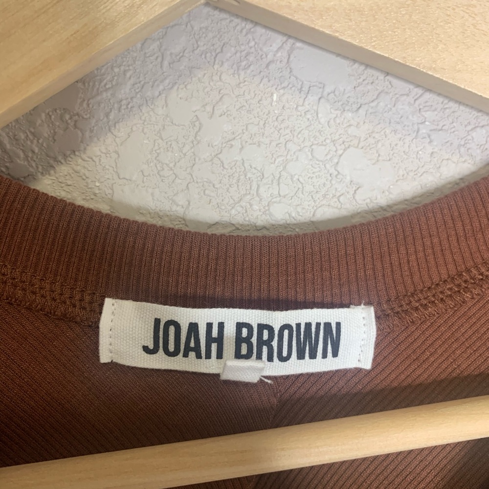 Joah Brown Crossover Exhale Tank Oxblood ONE SIZE - Picture 4 of 5